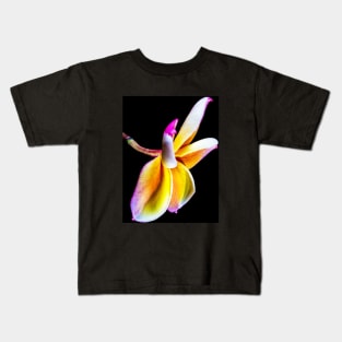 plumeria-flowers-dress-frangipani-floral-colorful-blossom-shirtyshirto-32 Kids T-Shirt